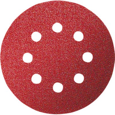 Bosch Φύλλο Λείανσης Έκκεντρου Τριβείου K120 με Τρύπες 125x125mm Σετ 5τμχ