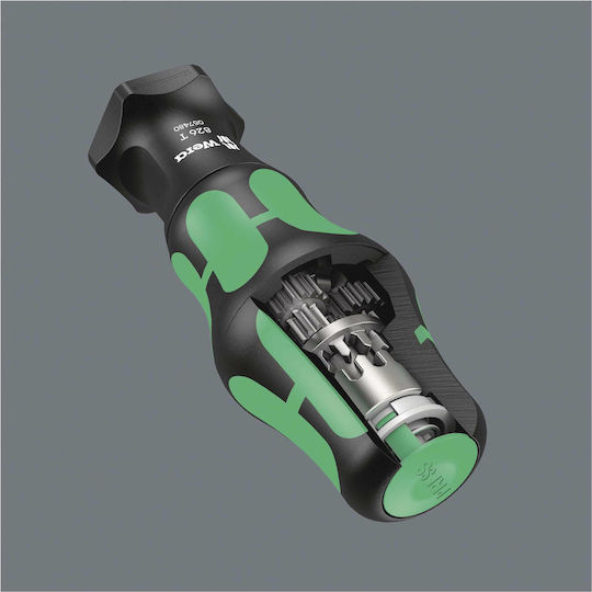 Wera Κατσαβίδι με 19 Εναλλασσόμενες Μύτες Kraftform Kompakt Turbo