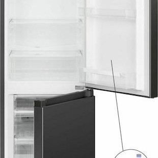 Bomann Ψυγειοκαταψύκτης 175lt Υ143xΠ49.5xΒ56.2εκ. Μαύρος KG 320.2