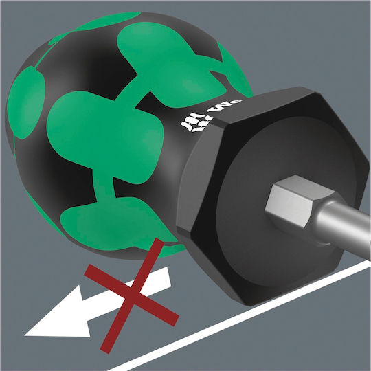 Wera Σετ Κατσαβίδια Ηλεκτρολόγου με 5 Εναλλασσόμενες Μύτες Stubby Set 1