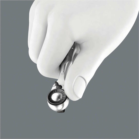 Wera Καστάνια 8008 A Zyklop Mini 60 Δοντιών με Καρέ 1/4