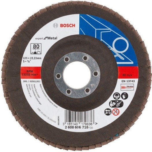 Bosch X551 Δίσκος Λείανσης Μετάλλου 125mm