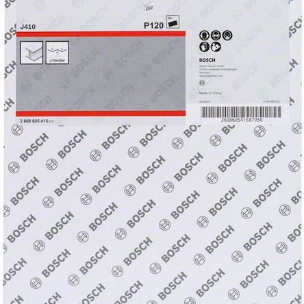 Bosch J410 Φύλλο Λείανσης Απλό K120 230x280mm