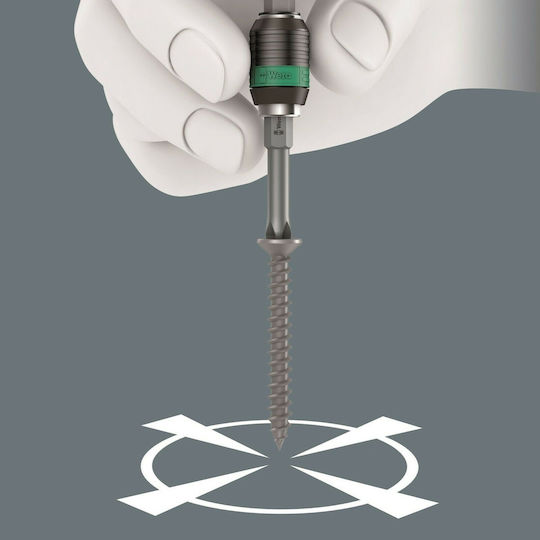 Wera Κατσαβίδι με 17 Εναλλασσόμενες Μύτες Kraftform Kompakt 400