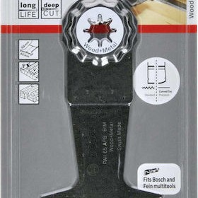 Bosch BIM StarlockPlus PAII 65 APB Curved-Tec Wood & Metal Λάμα Πολυεργαλείων 2608662564