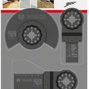 Bosch GOP Basic-Wood Starlock Σετ Εξαρτημάτων Πολυεργαλείου 2608662343 3τμχ