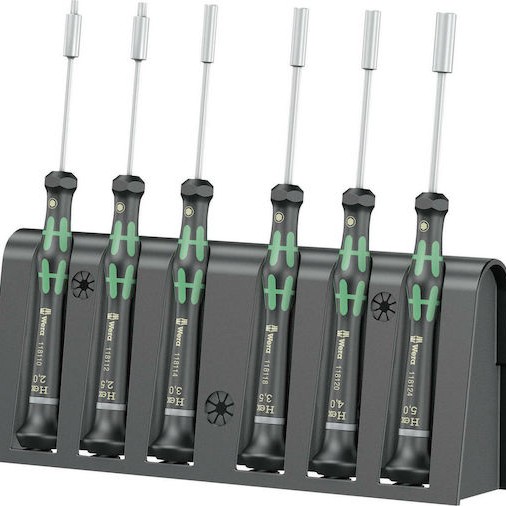 Wera Σετ 6 Κατσαβίδια Ηλεκτρολόγου Ακριβείας