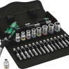 Wera 8100 SA 9 Speed Ratchet Set Καστάνια με Καρυδάκια 1\4