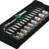 Wera 8100 SA 10 Metal Ratchet Set Καστάνια με Καρυδάκια 1\4