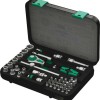 Wera 8100 SA 4 Speed Ratchet Set Καστάνια με Καρυδάκια 1\4