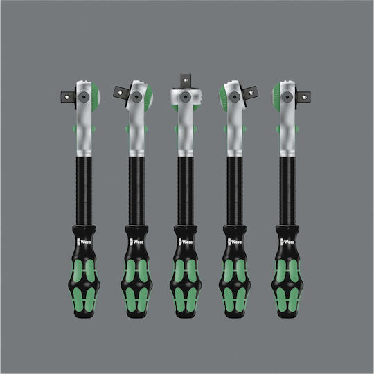Wera 8100 SA 4 Speed Ratchet Set Καστάνια με Καρυδάκια 1\4