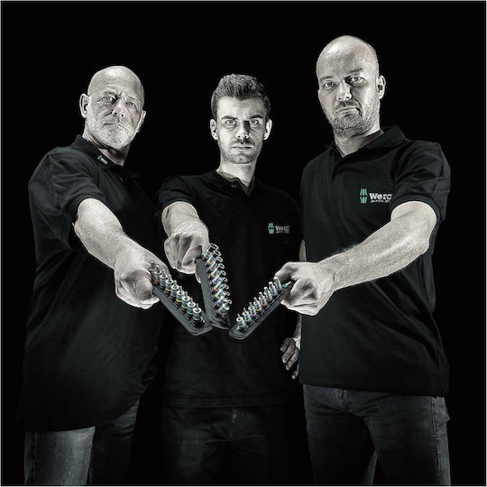 Wera Καρυδάκια Εξάγωνα Μακριά με Καρέ Υποδοχής 1/4