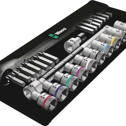 Wera 8100 SC 11 Drive imperial Καστάνια με Καρυδάκια 1\2