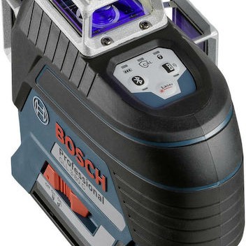 Bosch GLL 3-80 C Professional Αυτορυθμιζόμενο Γραμμικό Αλφάδι Laser Κόκκινης Δέσμης 12V με Εύρος Εργασίας 30m