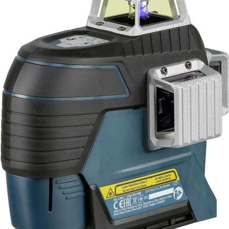 Bosch GLL 3-80 C Professional Αυτορυθμιζόμενο Γραμμικό Αλφάδι Laser Κόκκινης Δέσμης 12V με Εύρος Εργασίας 30m