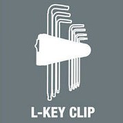 Wera Σετ 9 Κλειδιά Allen σε Σχήμα L