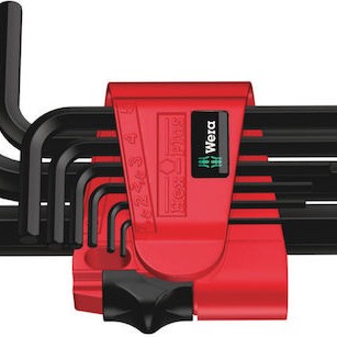 Wera Σετ 7 Κλειδιά Allen σε Σχήμα L