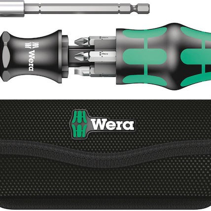 Wera Κατσαβίδι με 7 Εναλλασσόμενες Μύτες KOMPAKT 28B