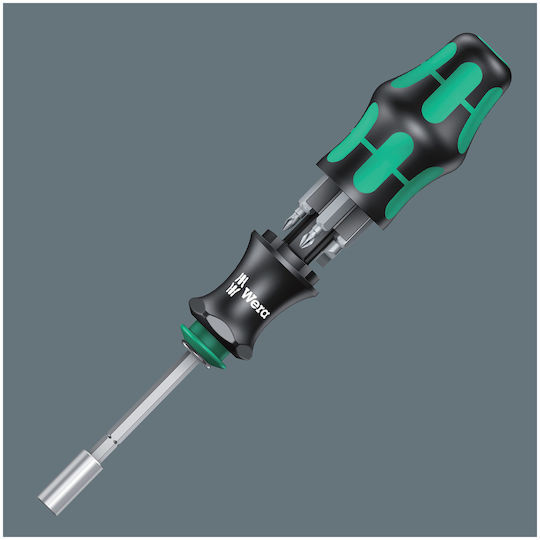 Wera Κατσαβίδι με 7 Εναλλασσόμενες Μύτες KOMPAKT 28B