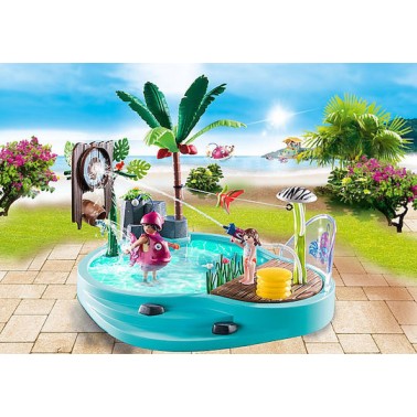 Playmobil Family Fun Small Pool with Water Sprayer για 4-10 ετών
