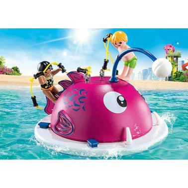 Playmobil Family Fun Swimming Island για 4-10 ετών