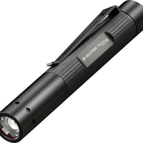 LedLenser Επαναφορτιζόμενος Φακός LED IP54 με Μέγιστη Φωτεινότητα 120lm P2 Core