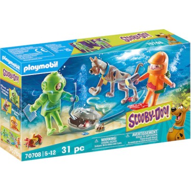 Playmobil Scooby-Doo Περιπέτεια με τον Ghost Diver για 5-12 ετών
