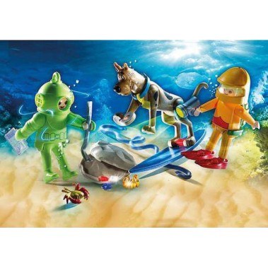 Playmobil Scooby-Doo Περιπέτεια με τον Ghost Diver για 5-12 ετών