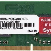 Synology DDR4 με Module 1x4GB και Ταχύτητα 2666 για Laptop