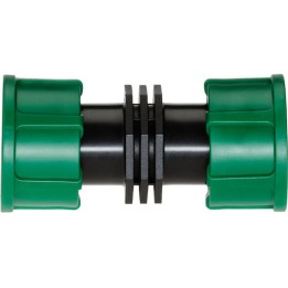 Gardena 02758-20 Σύνδεσμος Σωλήνων Ποτίσματος με Θηλυκό-Θηλυκό Σπείρωμα 25.4mm Μαύρο