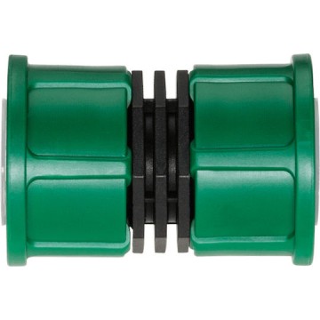 Gardena 02758-20 Σύνδεσμος Σωλήνων Ποτίσματος με Θηλυκό-Θηλυκό Σπείρωμα 25.4mm Μαύρο