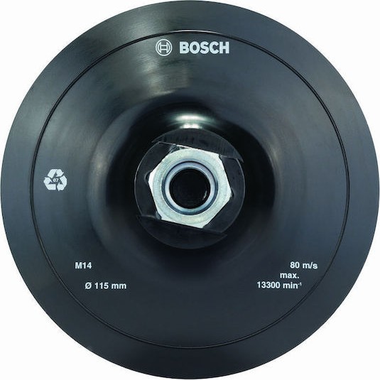 Bosch 2608601076 Πέλμα Αλοιφαδόρου Δίσκος Αυτοπρόσφυσης 115