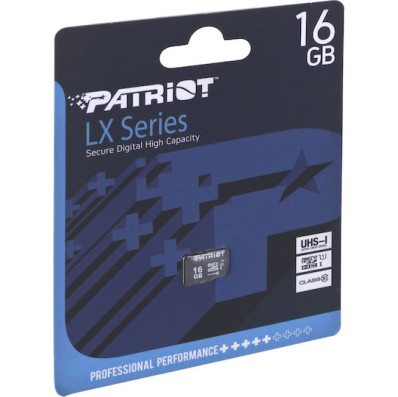 Patriot microSDHC 16GB Class 10 U1 High Speed