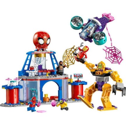 Lego Spider-Man Super Heroes Spidey Web Spinner Headquartets για 4+ Ετών