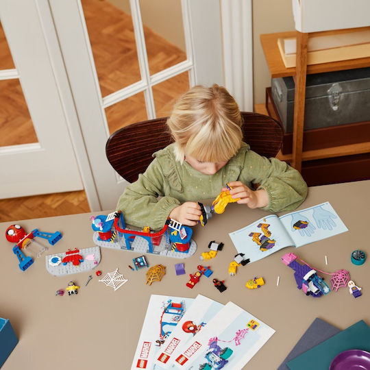 Lego Spider-Man Super Heroes Spidey Web Spinner Headquartets για 4+ Ετών