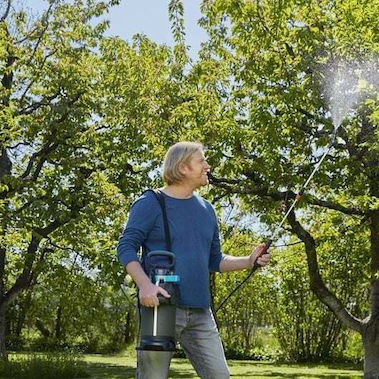 Gardena EasyPump Ψεκαστήρας Προπιέσεως 4.2V με Μπαταρία 2Ah με Χωρητικότητα 5lt σε Γκρι χρώμα