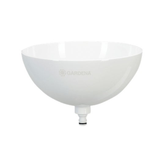 Gardena Clickup! Γλάστρα Πλαστική Λευκή 25εκ.