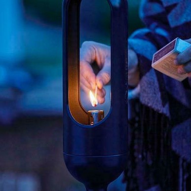 Gardena Επιτραπέζιο Διακοσμητικό Κήπου Μεταλλικό Torch ClickUp! 36.3cm 10x36.3εκ. 11360-20