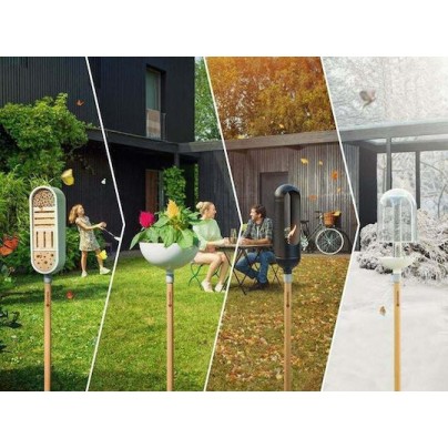 Gardena Ξύλινη Φωλιά για Έντομα 11370-20 12.7x36x36εκ.