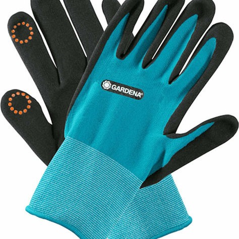 Gardena Γάντια Εργασίας Κήπου Μπλε Νιτριλίου/Πολυεστέρα