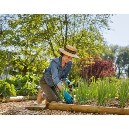 Gardena Γάντια Εργασίας Κήπου Μπλε Νιτριλίου/Πολυεστέρα