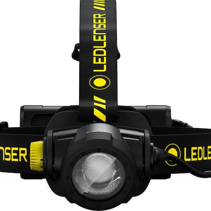 LedLenser Επαναφορτιζόμενος Φακός Κεφαλής LED IP67 με Μέγιστη Φωτεινότητα 2500lm H15R Work