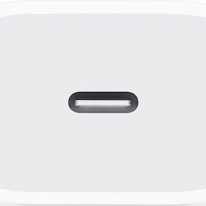Apple Φορτιστής Χωρίς Καλώδιο με Θύρα USB-C 20W Λευκός (Power Adapter A2347)