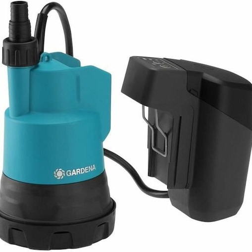 Gardena 2000/2 Μονοφασική Αντλία Ακαθάρτων / Λυμάτων με Φλοτέρ 18V 94A 14600-20