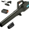Gardena Powerjet 18V P4A Φυσητήρας Χειρός 18V με 1 Μπαταρία & Ρύθμιση Έντασης με Μέγιστη Ταχύτητα Αέρα 100km/h