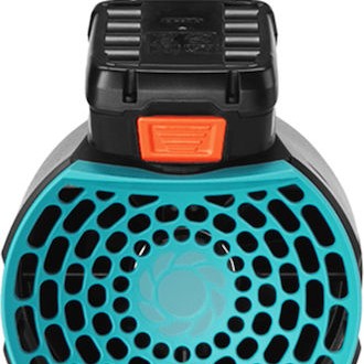 Gardena Powerjet 18V P4A Φυσητήρας Χειρός 18V με 1 Μπαταρία & Ρύθμιση Έντασης με Μέγιστη Ταχύτητα Αέρα 100km/h