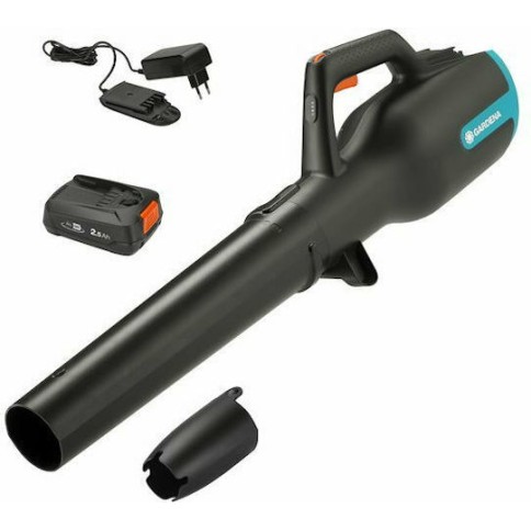 Gardena Φυσητήρας Χειρός Μπαταρίας 18V Solo με Ρύθμιση Έντασης & Μέγιστη Ταχύτητα Αέρα 100km/h