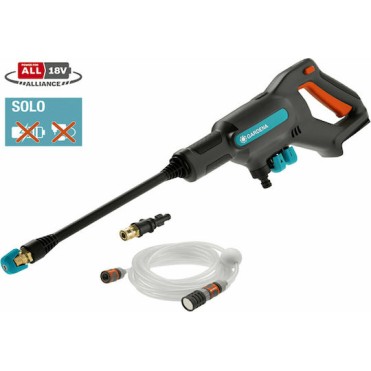 Gardena Πλυστικό Μπαταρίας 18V Solo με Πίεση 24bar