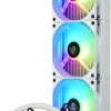 Enermax Liqmax III 360 ARGB Υδρόψυξη Επεξεργαστή Τριπλού Ανεμιστήρα 120mm για Socket AM4/1200/115x Λευκή