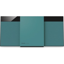 Panasonic Ηχοσύστημα 2.0 SC-HC304 SC-HC304EG-G 20W με CD Player και Bluetooth Μπλε